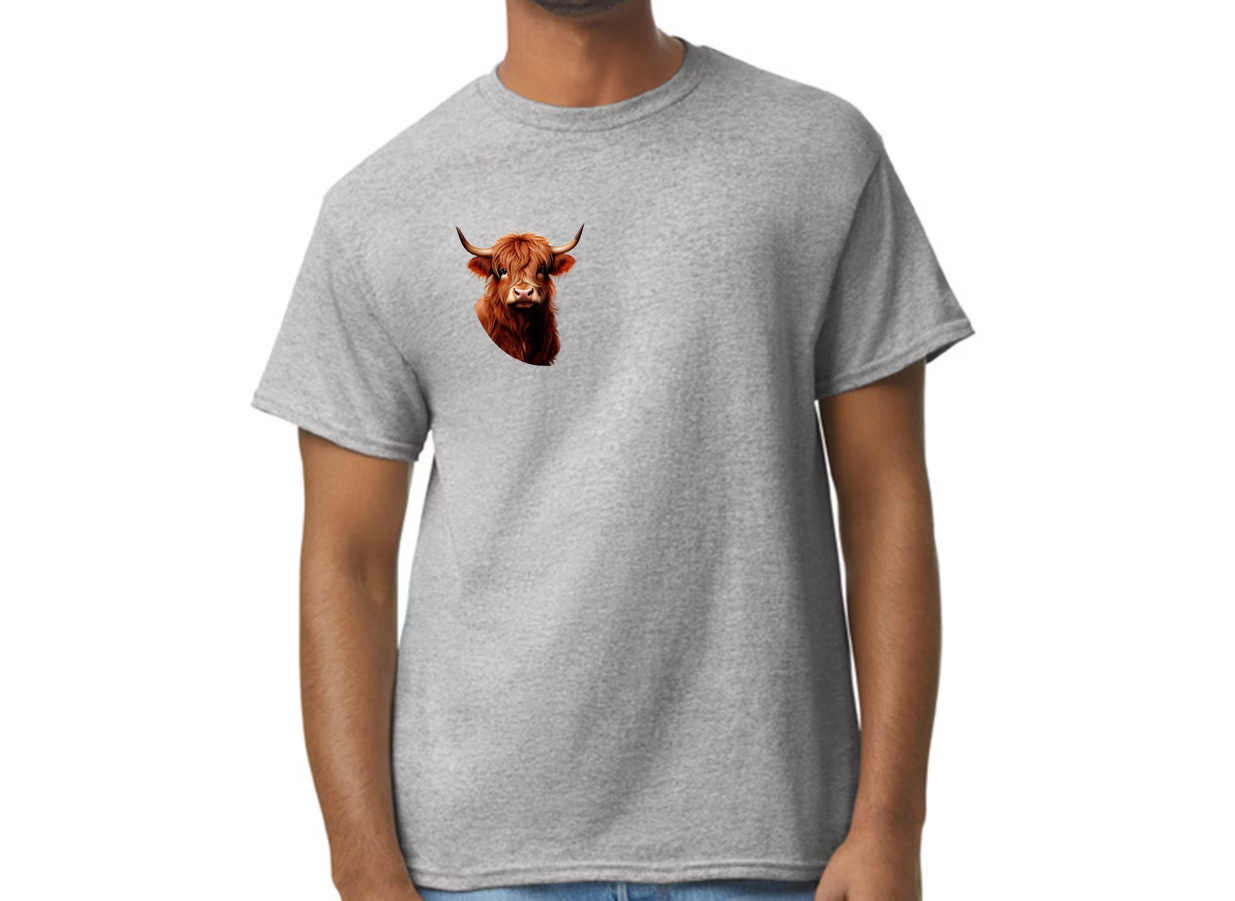 Mentally Ill totally chill Highland Cow Digital Download